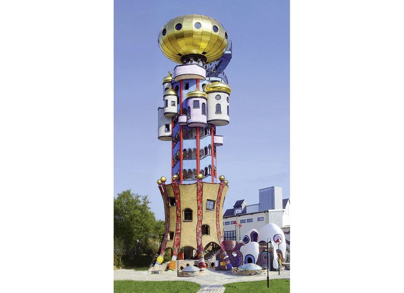 Kuchlbauer Tower, Abensberg, Germany, Friedensreich Hundertwasser, 2000-2010