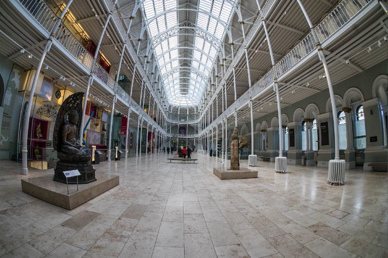 National Museum of Scotland in Chambers Street, Edinburgh.