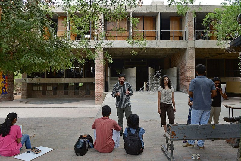 Balkrishna Doshi’s School of Architecture CEPT University, Ahmedabad, India.