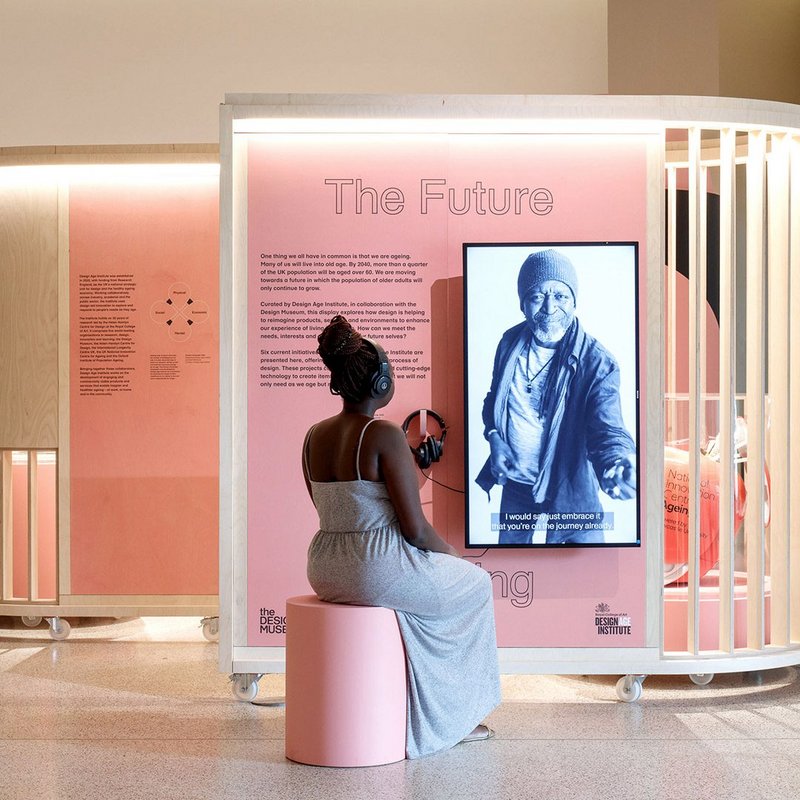 The Future of Ageing, an exhibition at the Design Museum curated by Design Age Institute.