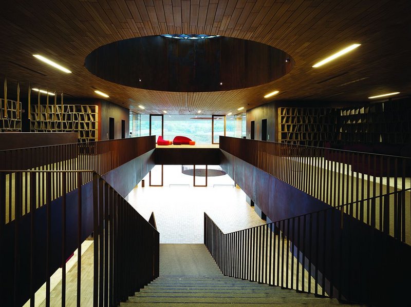 The winery is also an administration HQ for Antinori.