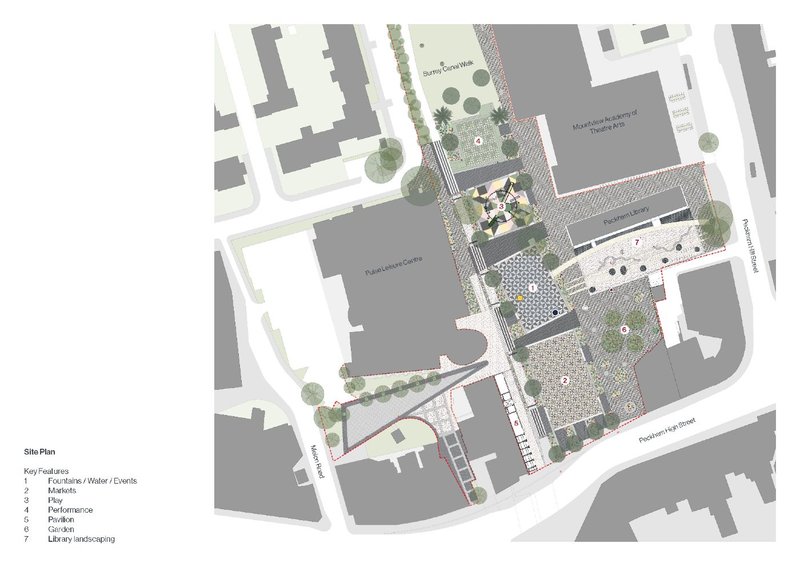 Site plan.