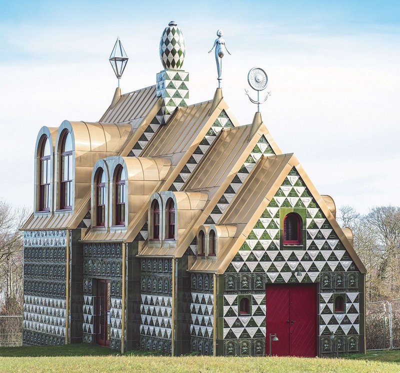 House for Essex with glazed faience produced by Darwen Terracotta and Faience.