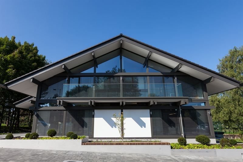 The UKs first HUF HAUS show home is in Weybridge Surrey