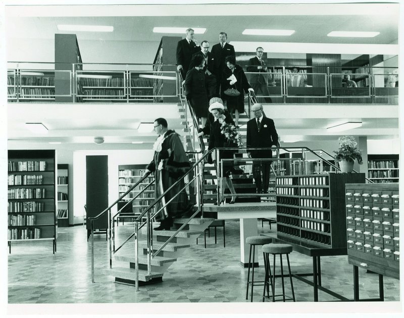 Opening of Hornsey Library on 5 March 1965 by Princess Alexandra.