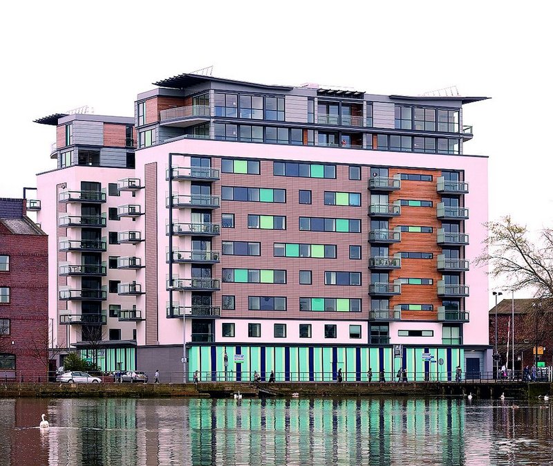 Witham Wharf after BDP’s residential conversion.