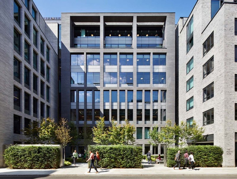 80 Charlotte Street W1 – Derwent London’s first net zero carbon building, designed by Make Architects. Derwent London