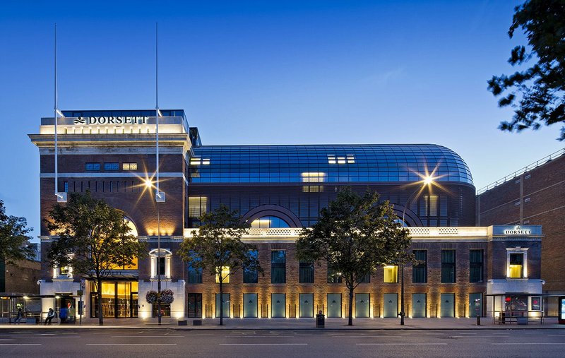 Dorsett Shepherds Bush exterior - dusk