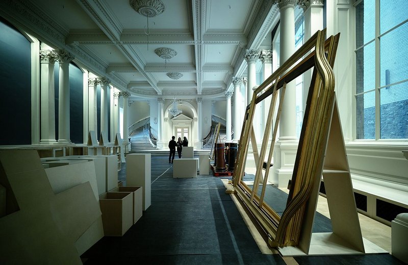 The Grand Gallery at the National Gallery of Ireland, refurbished by Heneghan Peng.