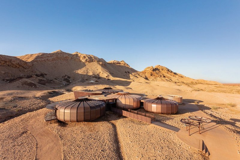 The Buhais Geology Park Interpretive Centre in Sharjah.