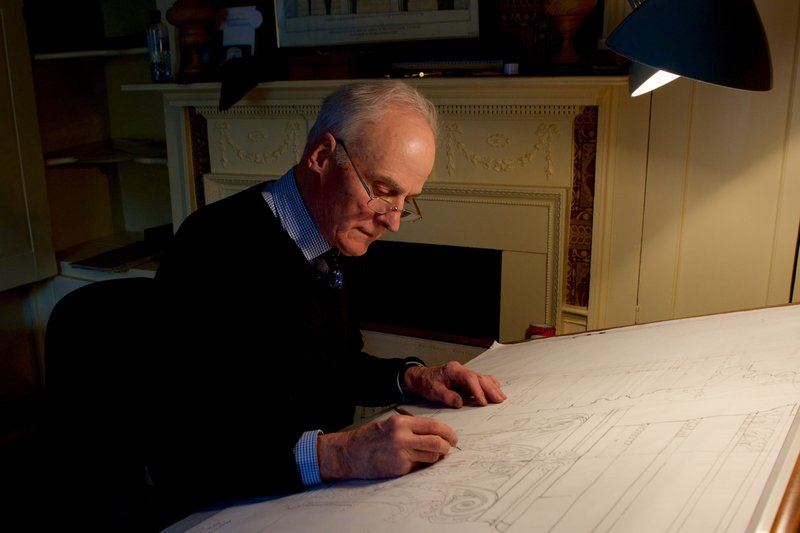 Quinlan Terry, senior partner of Quinlan Terry Architects.