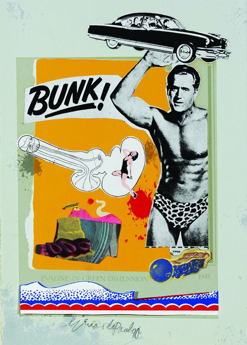 Paolozzi’s  Bunk!.