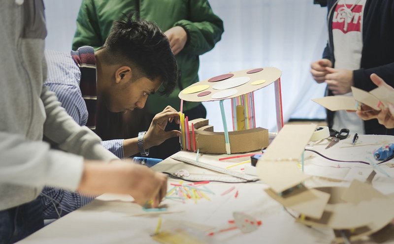 Next Generation workshop held with children prior to leaving school.