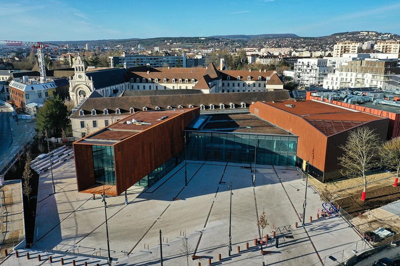 Welcoming visitors with open arms - Agence d'Architecture Anthony Béchu & Associés’ new Cité Internationale de la Gastronomie et du Vin - Dijon