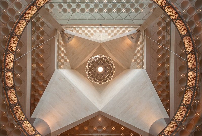 Doha Museum of Islamic Art by IM Pei photographed by Morley von Sternberg.