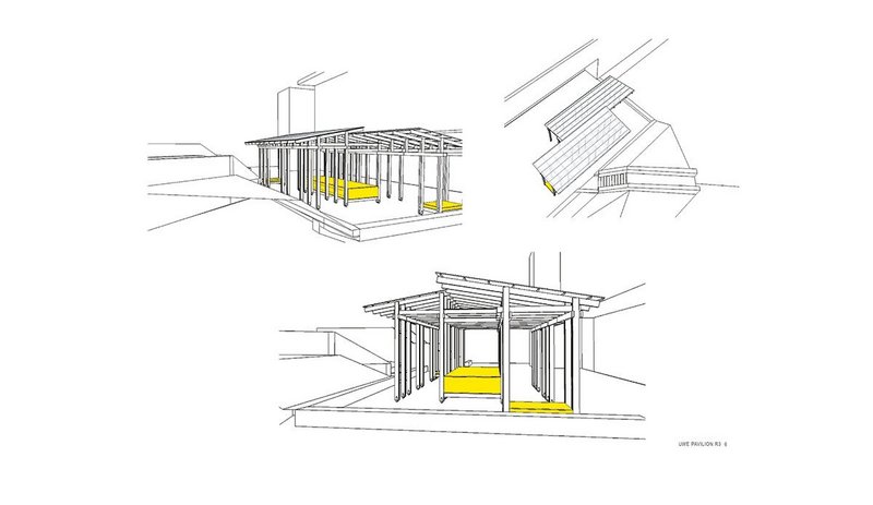 UWE Bristol Outdoor learning hub.  To be built by students and staff in October 2020 with project team Aine Moriarty, Andrew Bourne and James Burch.