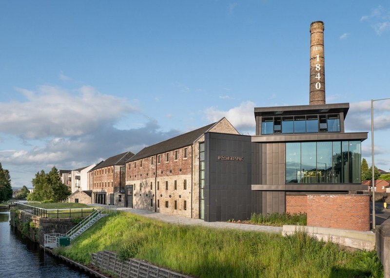 Rosebank Distillery.