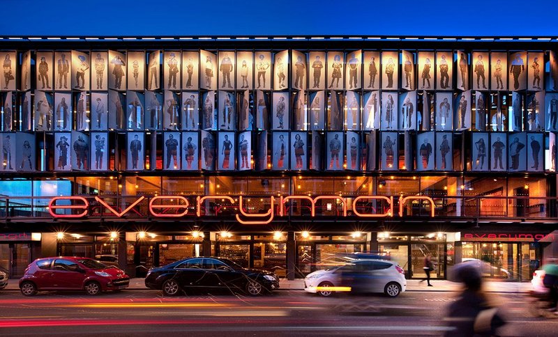 The RIBA Stirling prize-winning Everyman Theatre in Liverpool. Haworth Tompkins successfully created a new theatre to replace its previous Victorian home by designing a building that immediately belonged to the city. Built of reclaimed brick, it includes life-size figures of contemporary Liverpudlians on its façade.