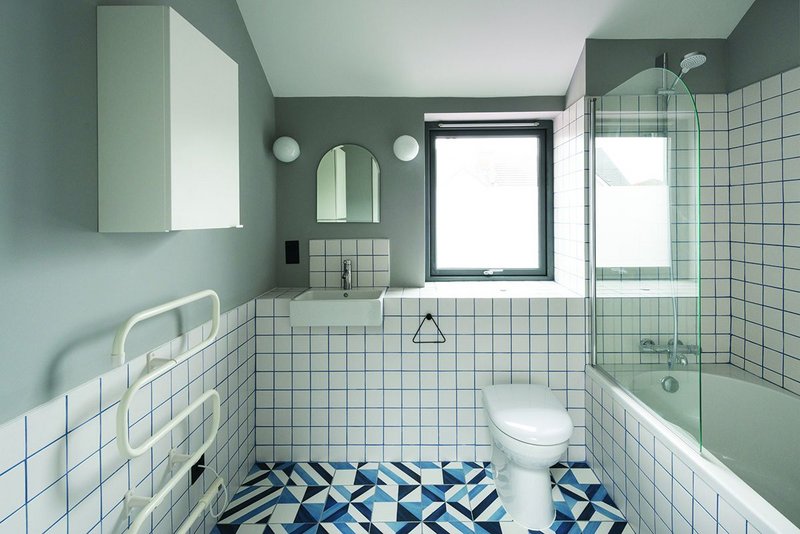 Bathrooms are composed to have more value than their low-cost durable constituent parts