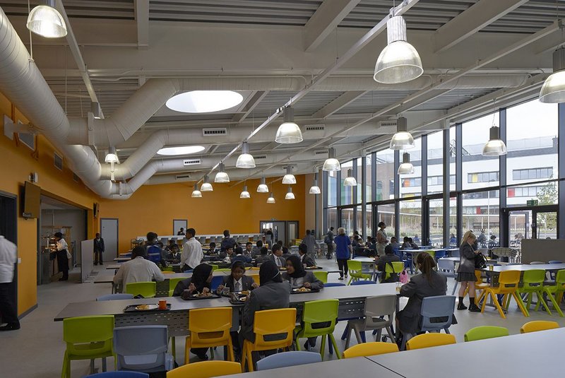 Cafeteria at Bow School