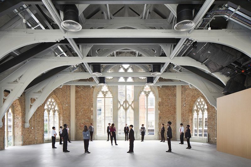 Central Foundation Boys’ School by Hawkins\Brown. Credit: Jack Hobhouse