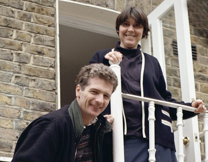 Rab and Denise Bennetts, pictured circa 1990