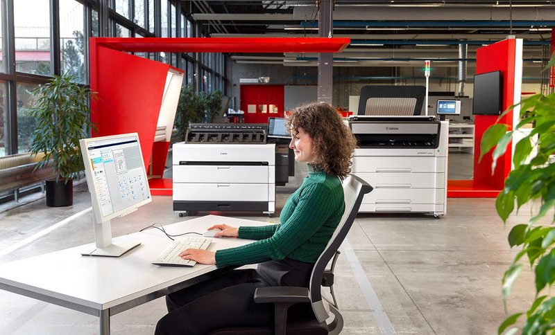 Giving professionals the productivity tools they need to do their job: Canon launches two new T-series large format printers.