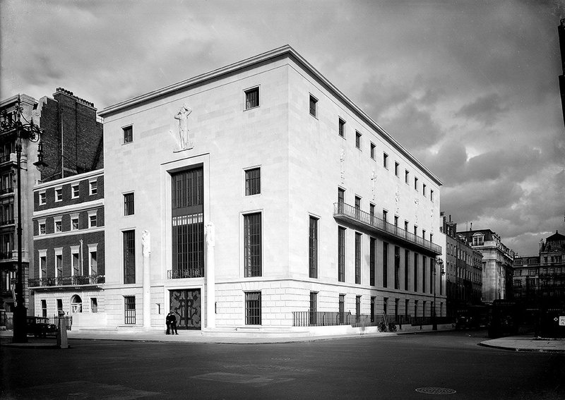 66 Portland Place by Grey Wornum in 1934 – before later expansions. The Observer was ecstatic in its review; the New Statesman was not.
