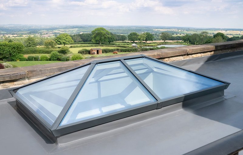 Sustainable, stylish and ultra secure: the Sheerline S1 Roof Lantern.