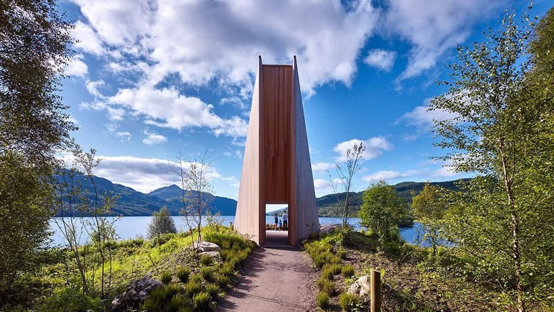 The Pyramid Viewpoint, Dunbartonshire.