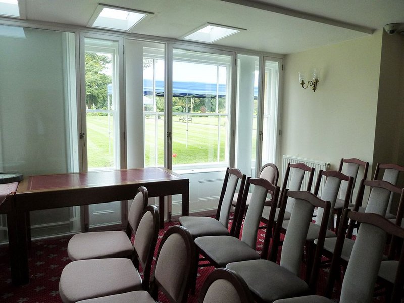 Secondary glazing and skylights at Garth-House