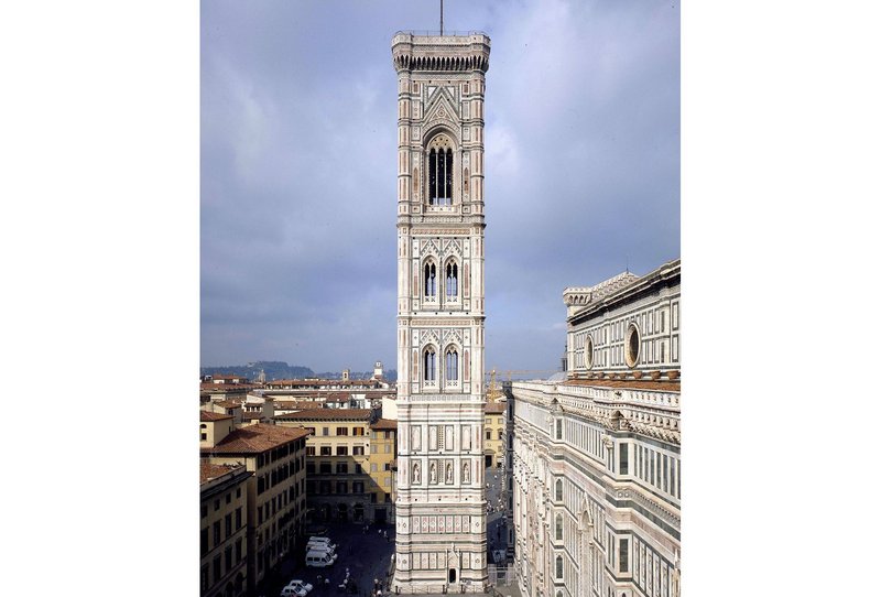 Campanile di Giotto, Florence; Giotto, 1334-1359