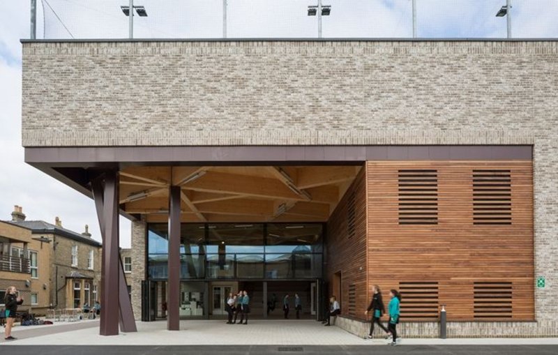 Stephen Perse Foundation New Sports and Learning Building, Cambridge.
