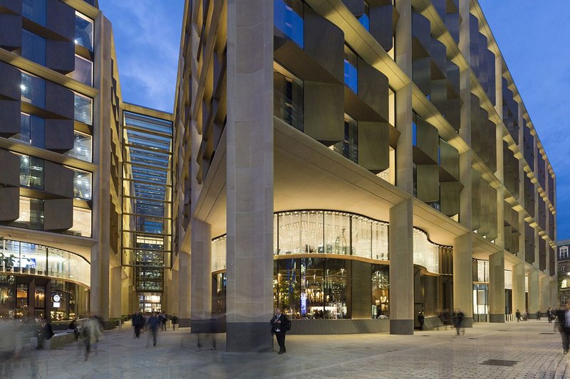 The steel fabricator reported 15,500 tonnes of steel were used in the RIBA Stirling Prize winning Bloomberg London.