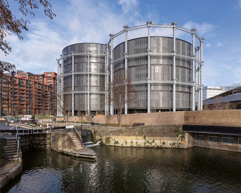 Another project included to illustrate the white paper: Gasholders London, King’s Cross, designed by WilkinsonEyre.