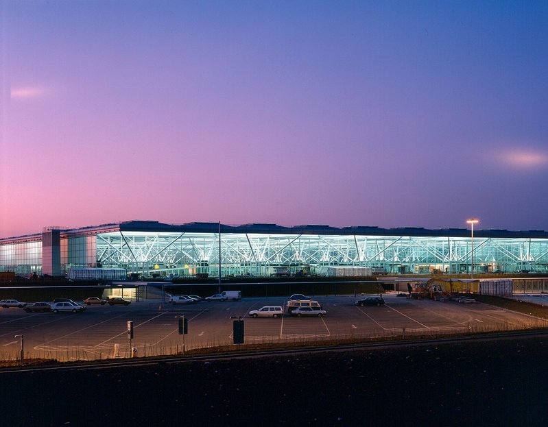 1990s: Stansted Airport, Essex; Foster Associates.