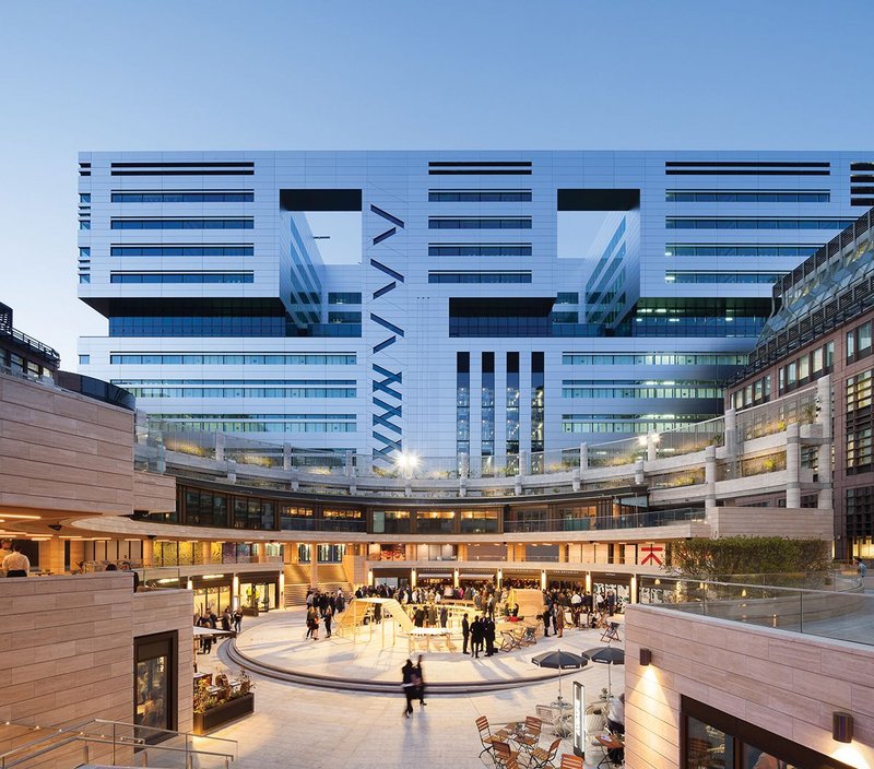 5 Broadgate is unusually low-rise for a City building but its huge footprint means there’s a lot of roof to keep watertight.