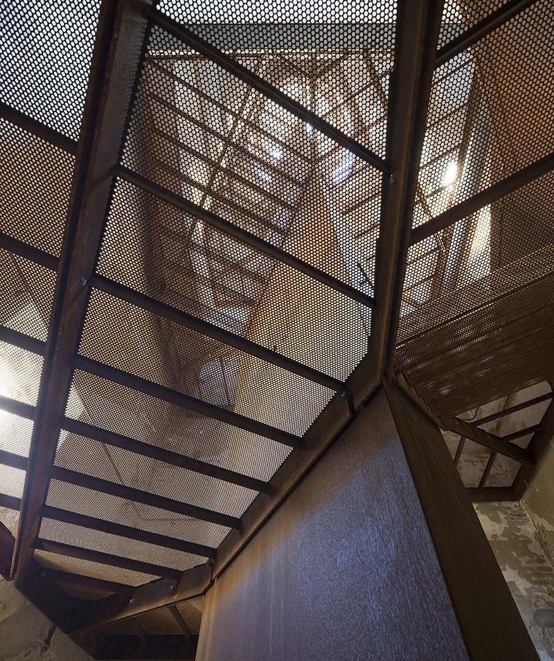 Rubjerg Knude Lighthouse - transparent stair