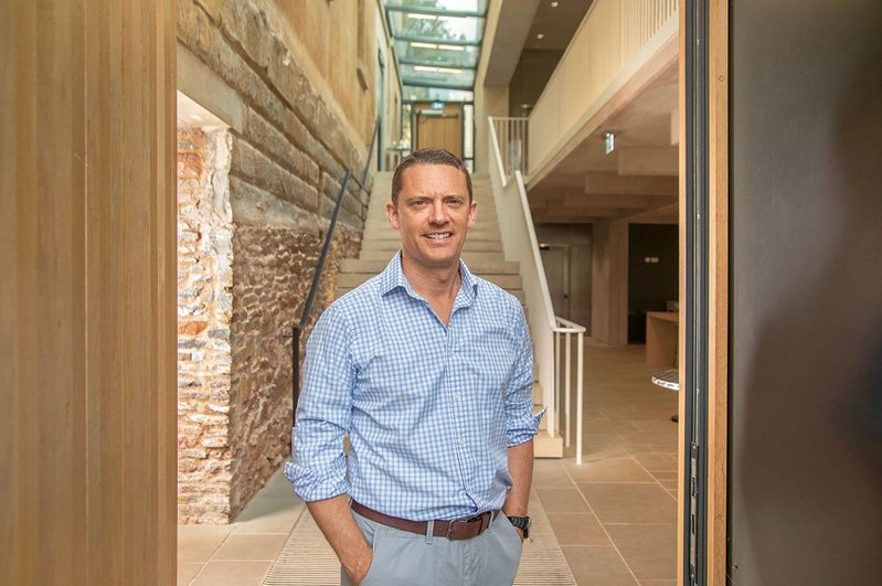 Bevis Watts at St George’s, Bristol – Regency church turned concert hall with extension by Patel Taylor. It’s an important loan customer for Triodos.