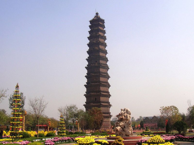 Iron Pagoda Kaifeng, China, 1049, Song Dynasty
