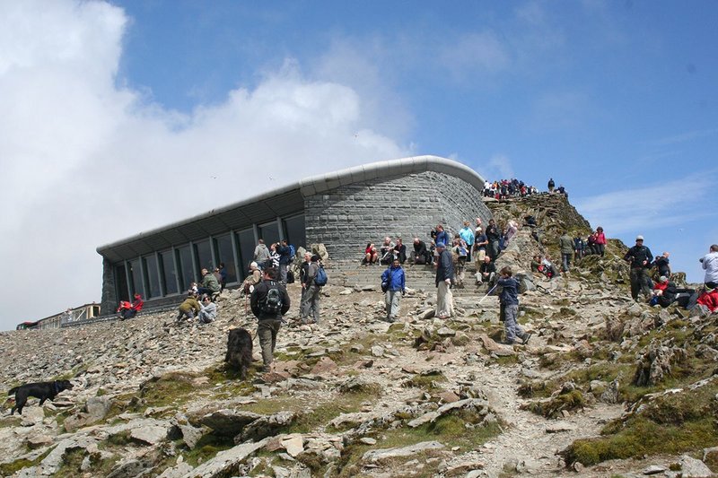 Snowdon Summit Visitor Centre.