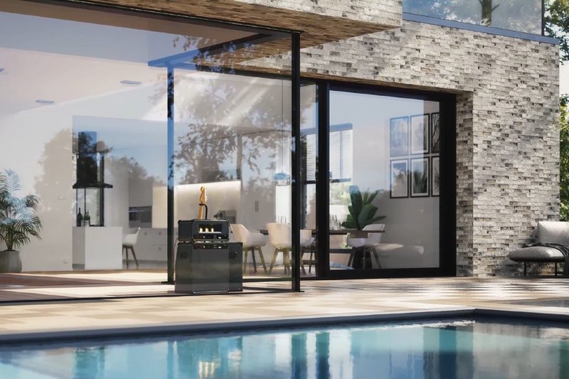 Reynaers Aluminium MasterPatio sliding doors are available in different energy levels, from non-insulated to super high insulating or suitable for passive construction.