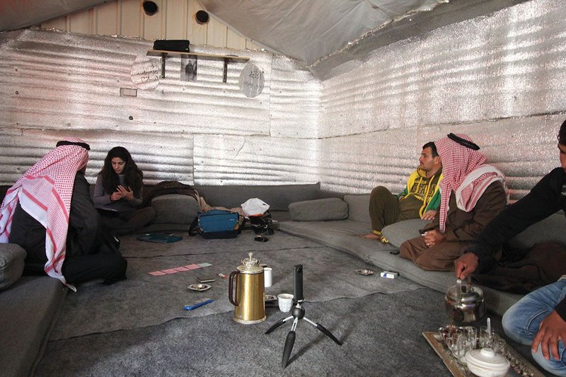 In refugee camps in Jordan, such as Azraq refugee camp, surface temperatures inside homes can rise above 48°C