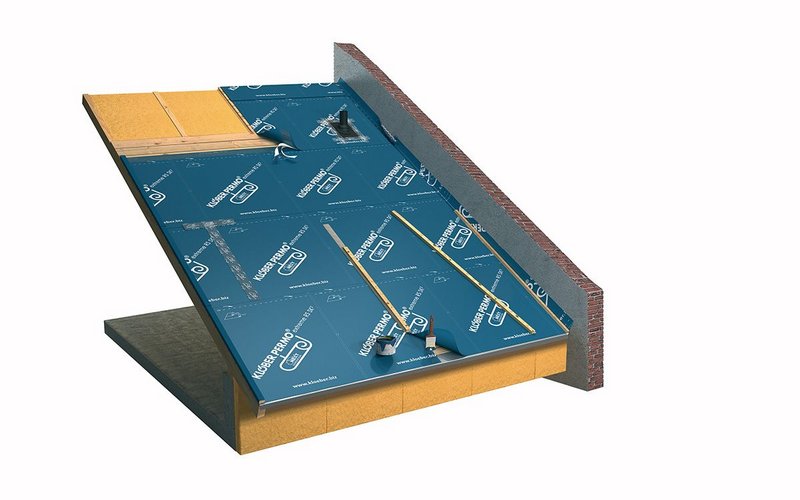 Klober's Permo extreme underlay for roofs.