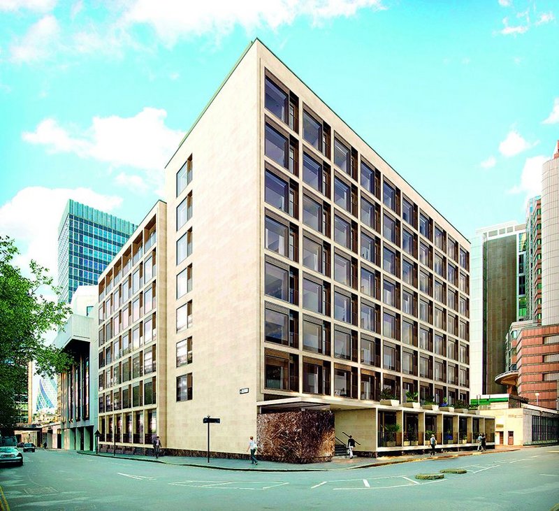 Berkeley Homes’ Rowan House. City of London, exterior visualisation.