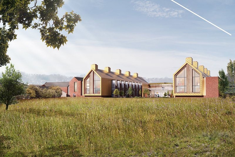 Landscape proposal for Oakland Village & Community Care Centre, Swadlincote.