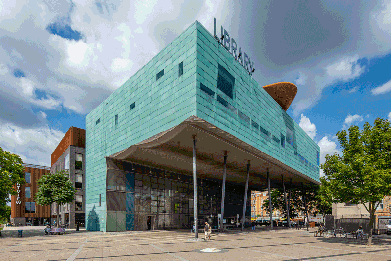 Peckham Library, designed by Alsop and Stormer.