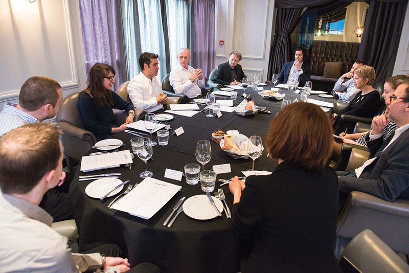 Clockwise from bottom left) Anthony Campbell, Joe Stott, Natalia Maximova, Dave Moyes, Graham Roche, Chris Holden, Elliott Crossley, Dave Woodcock, Sarah Davidson, Isabelle Priest (reporter), Marcel Ridyard and Joanna Chomeniuk.