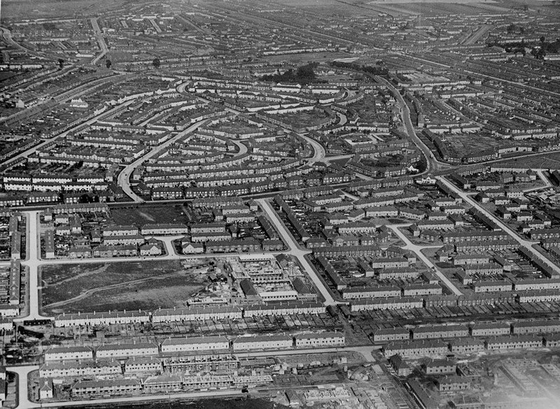 Becontree Estate, c1930.