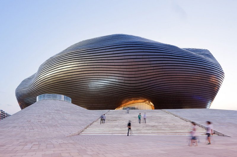 MAD Architects' Ordos Museum, completed 2011.